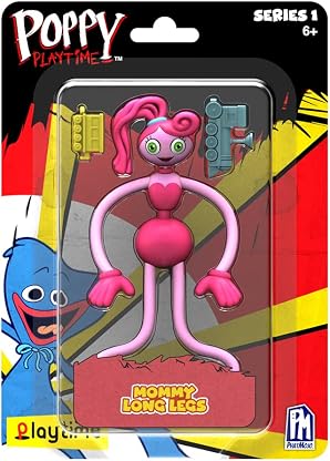 Poppy Playtime - Mommy Long Legs Action Figure (5" Posable Figure, Series 1) [Officially Licensed] por Artista não identificado — capa do álbum