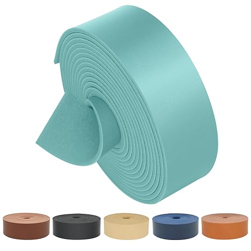 ABIDISO Faux Leather Strap 1 Inch Wide 90 Inches Long