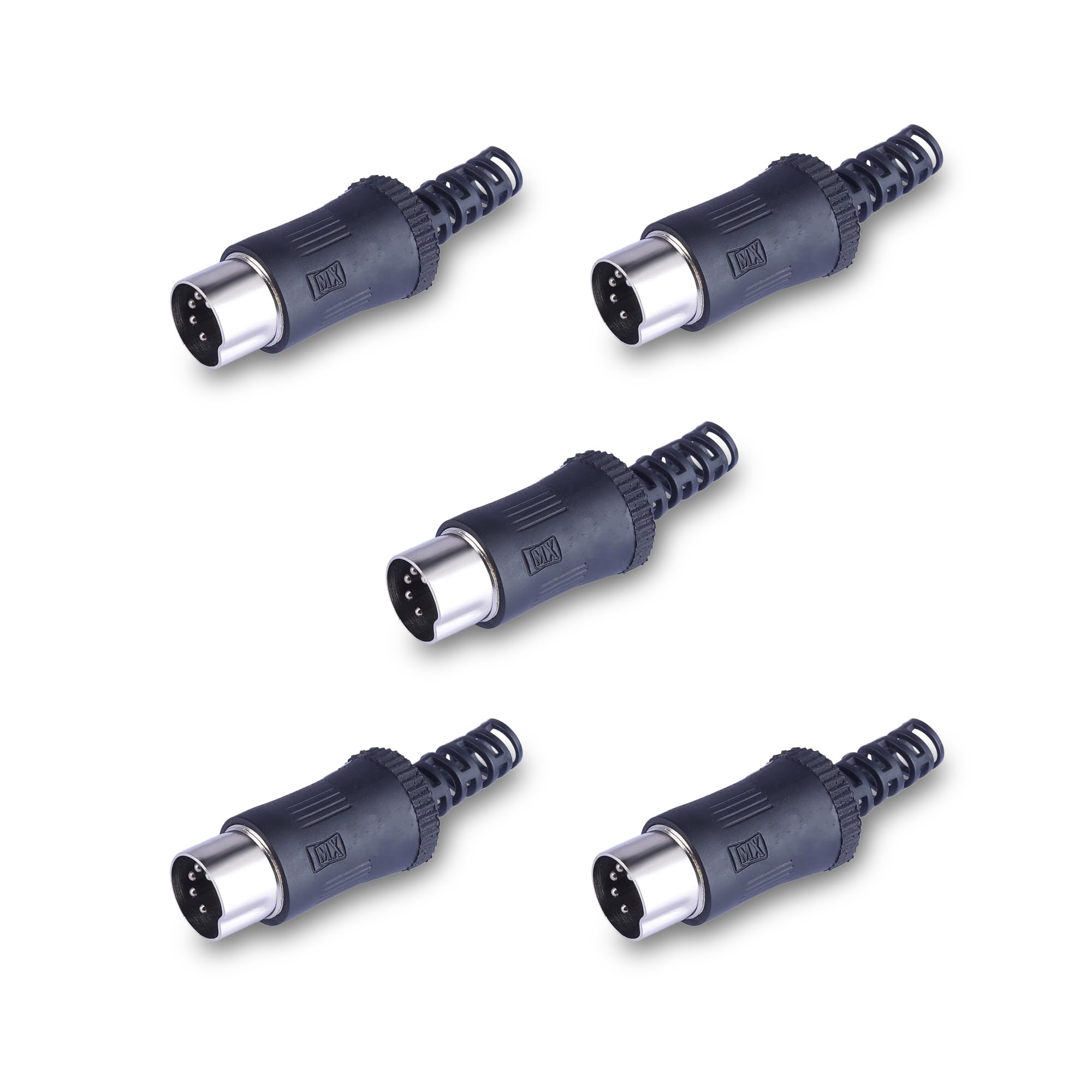 MX DIN Male Connector 5-Pin Plug with Handle (B0C9JF851L) Amazon Price History, Amazon Price Tracker