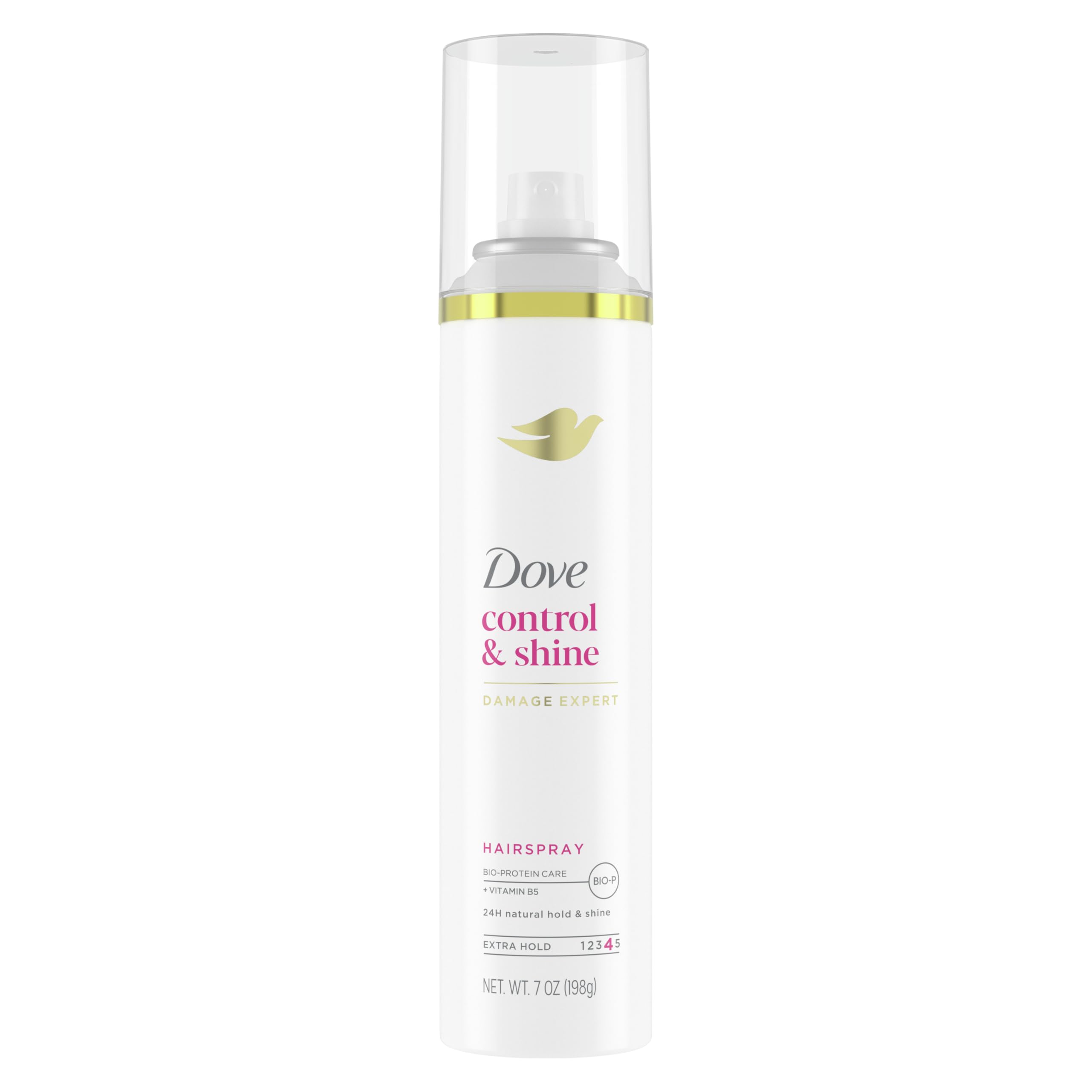 Dove Style + Care Hairspray Strength Shine Extra Hold, 7 Ounce