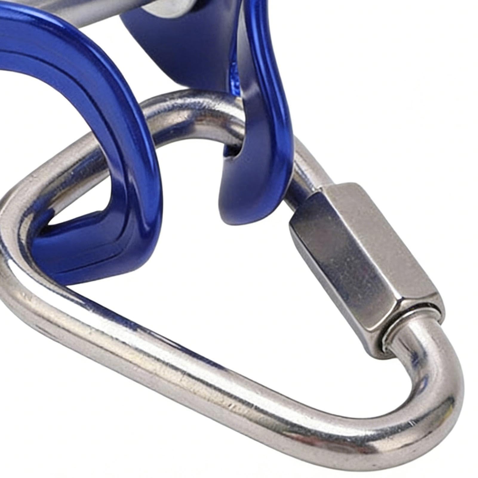 Poleas para Cuerdas Bloque de Aluminio Aleado Alta Resistencia | Rueda Pequeña para Polea Para tendedero, bandera, caza, Slack, hogar, garaje, techo, camping, bici, carga, cubo, cesta