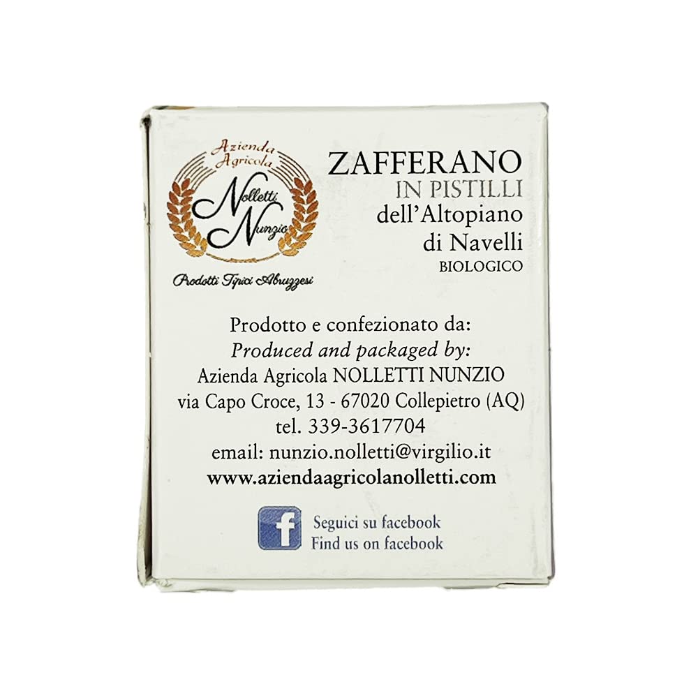 Zafferano dell'Altopiano di Navelli di Qualità Superiore 1gr