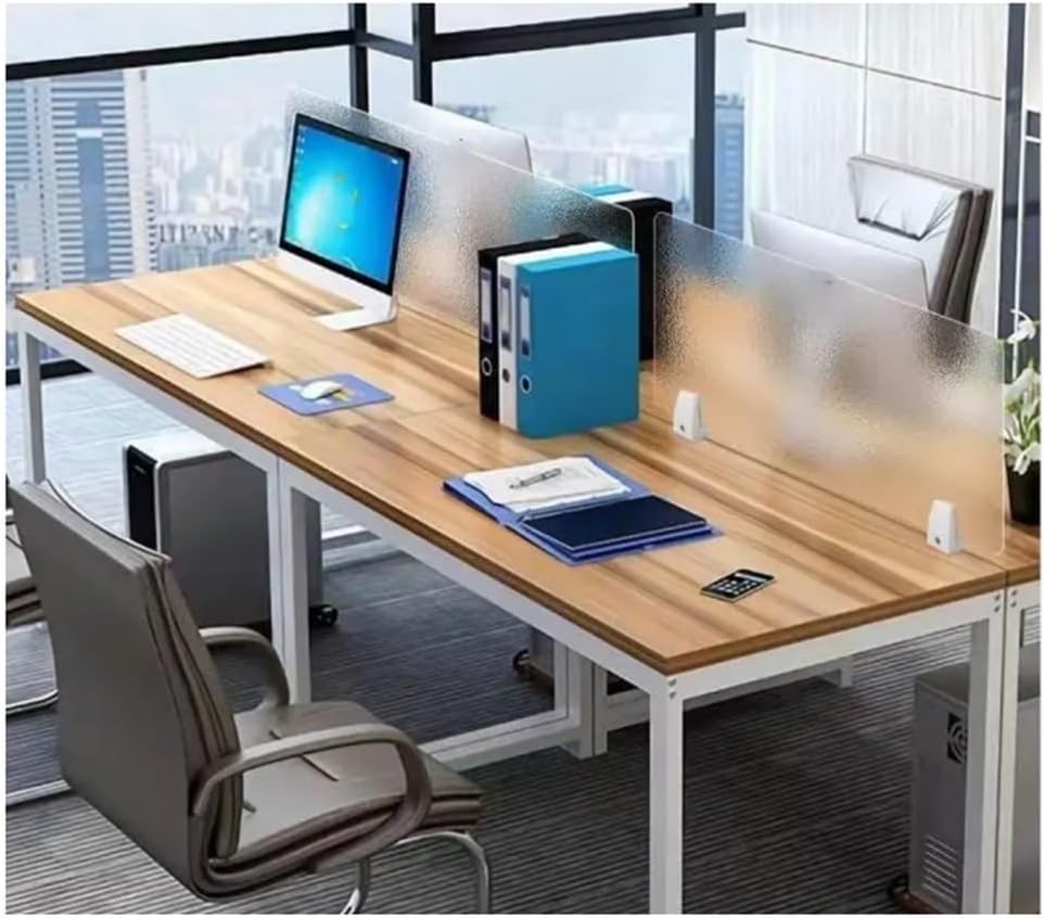 Cloison de bureau 30x80cm de confidentialité pour poste de travail