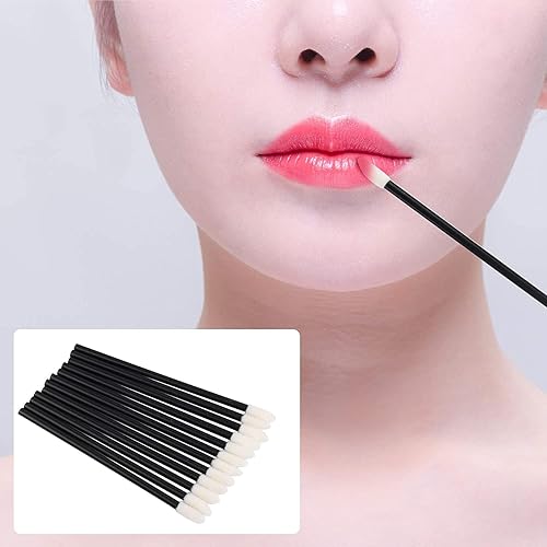 Miniatura 4 de 640 pinceles desechables para labios, aplicadores de lápiz labial, aplicadores de maquillaje, aplicadores de brillo de labios, probador, varitas