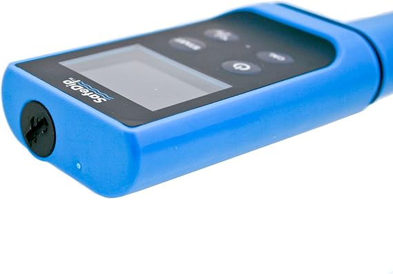 Solaxx MET01A SafeDip Digital Test Meter for pH, Chlorine, Salt and Temperature