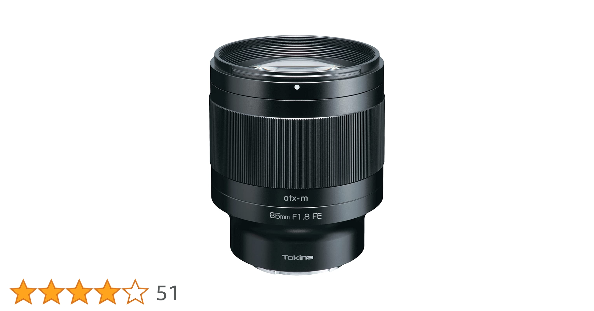 Amazon | Tokina 単焦点望遠レンズ atx-m 85mm F1.8 FE ソニーαE用