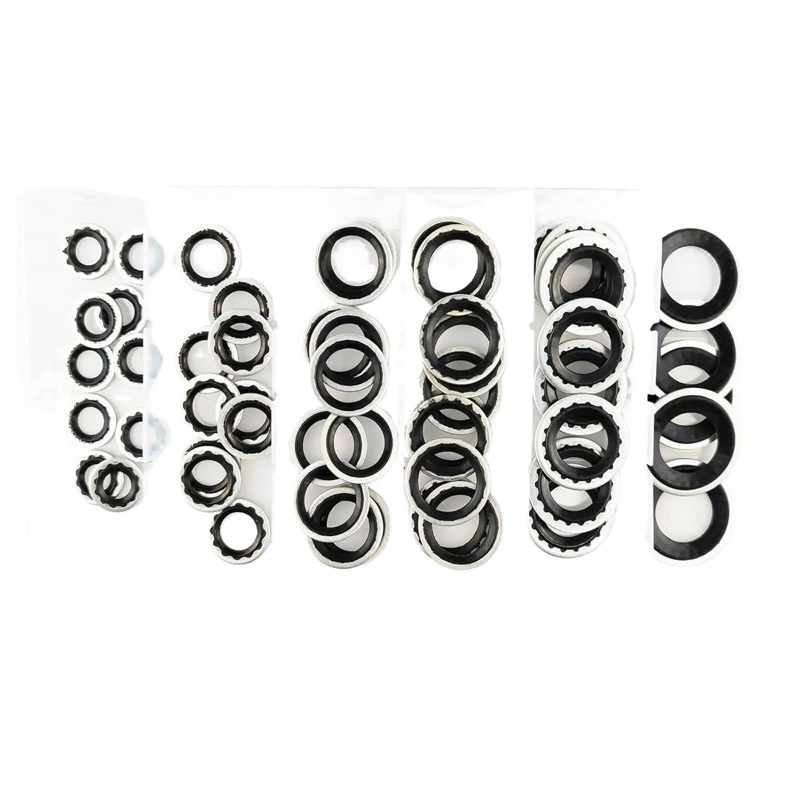 Gasket set oil cooler Zestaw uszczelek sprężarki klimatyzacji samochodowej Zestaw podkładek uszczelniających portu sprężarki klimatyzacji Zestaw pierścieni uszczelniających AC