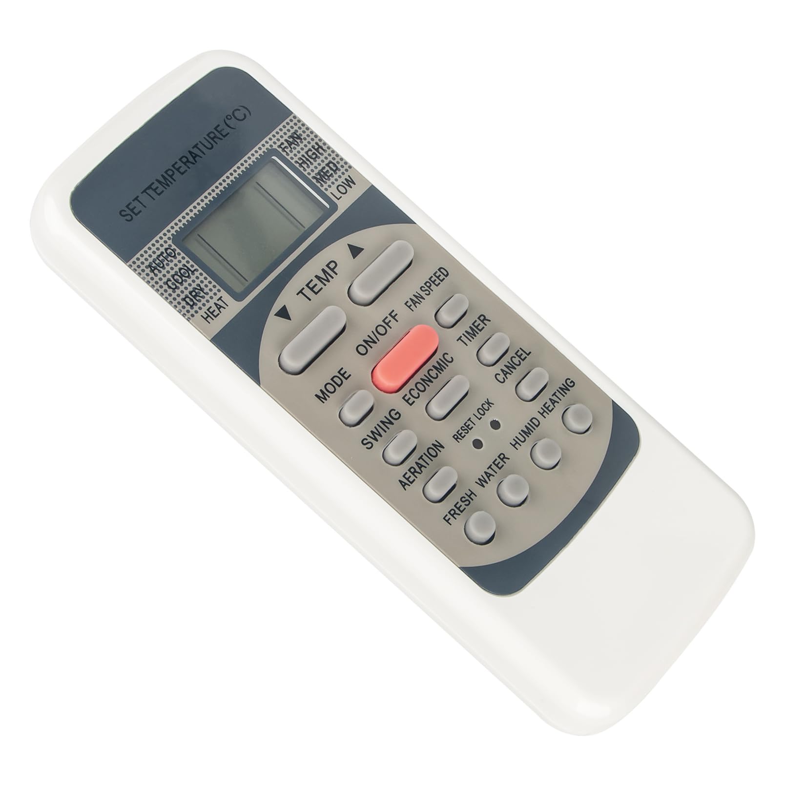 R51C Replace AC A/C Remote Control Compatible with Midea Milexus Air Conditioner RG51M5/EU R51/C R51/E R51/CBGE R51M/BGE R51M/E R51/CE R51M/CE R51D/E