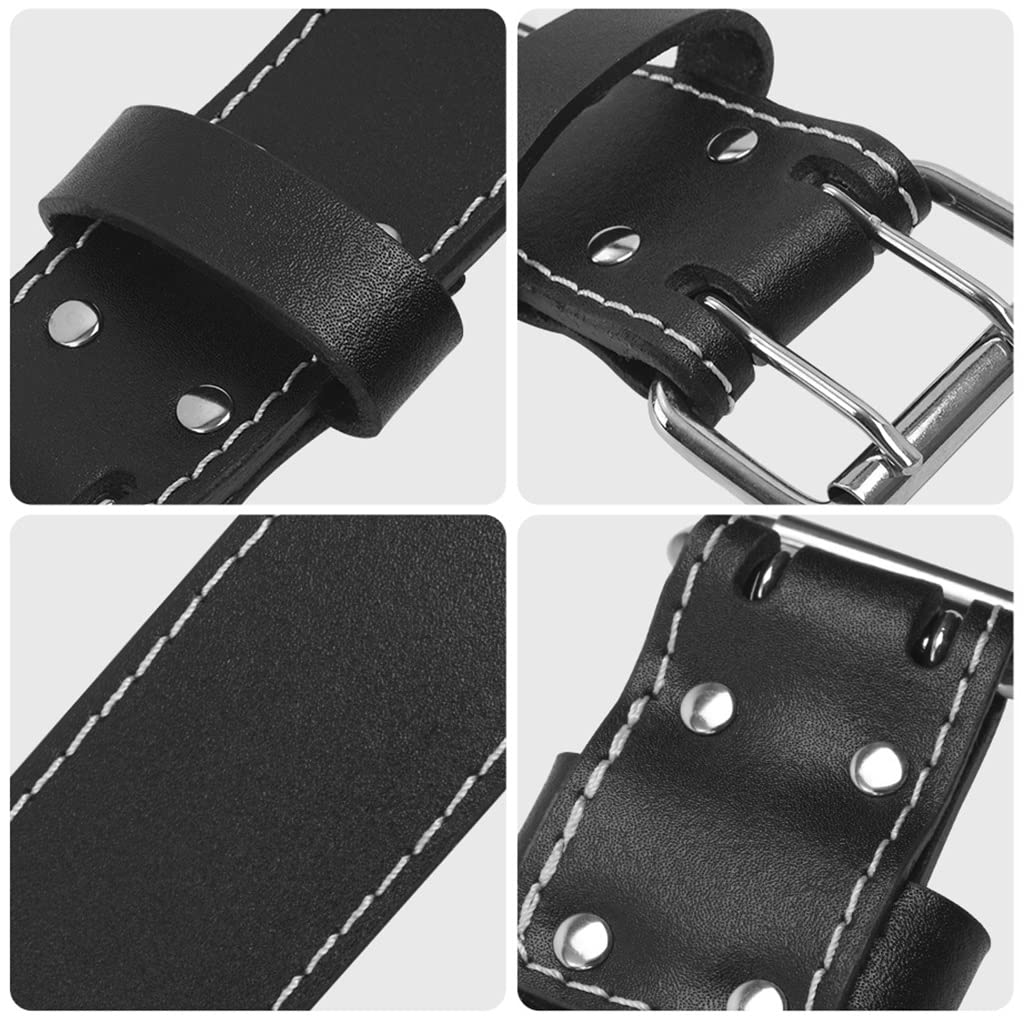 Amazon | 本革ウェイトリフティングベルト ジムベルト 男女兼用 牛