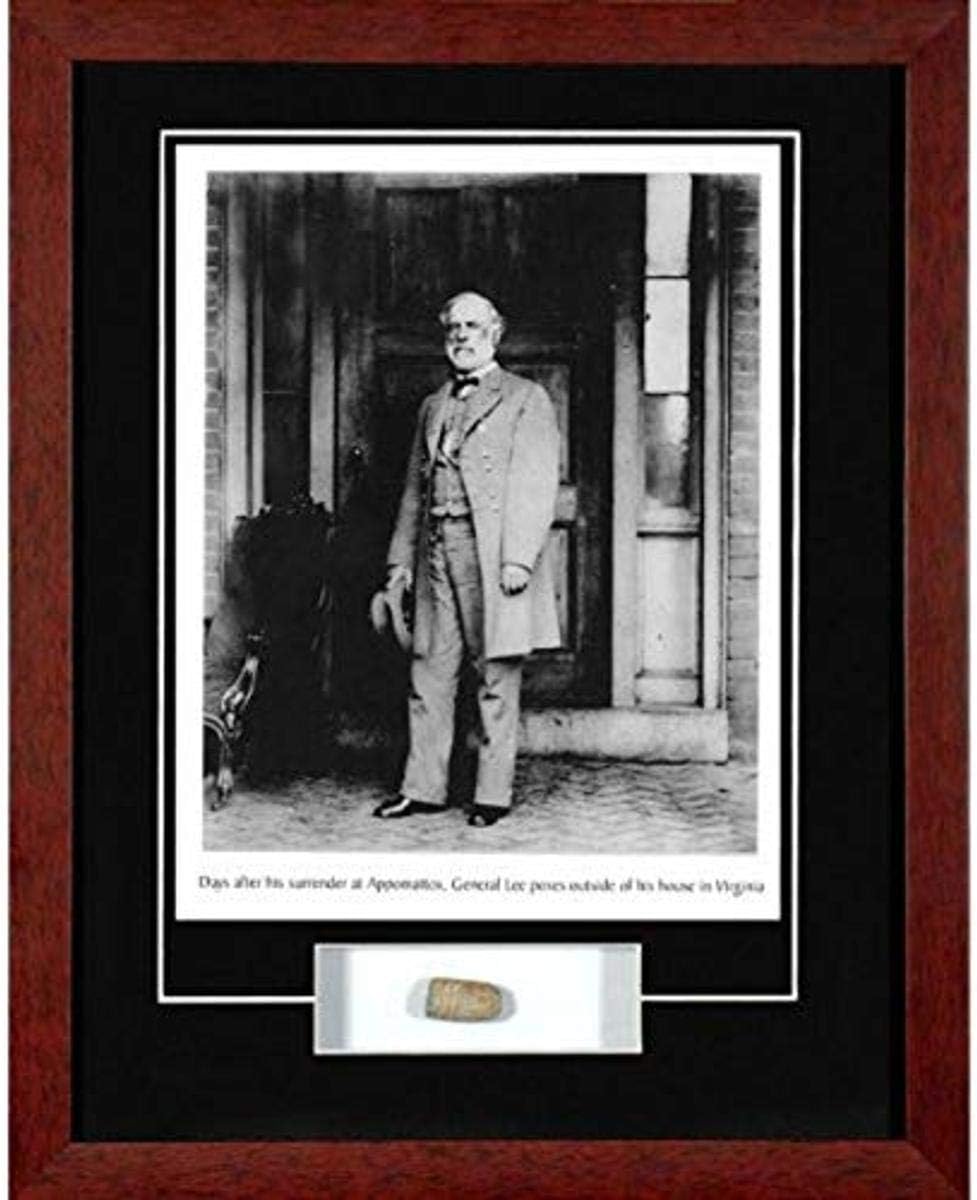 Century Collection General Lee with Civil War Relic Framed Photograph