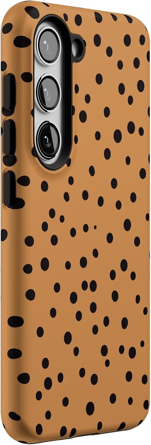 Casely Galaxy S23 Case | Spot On | Dotted Animal Print | Essential Slim Dual-Layer Protective Design