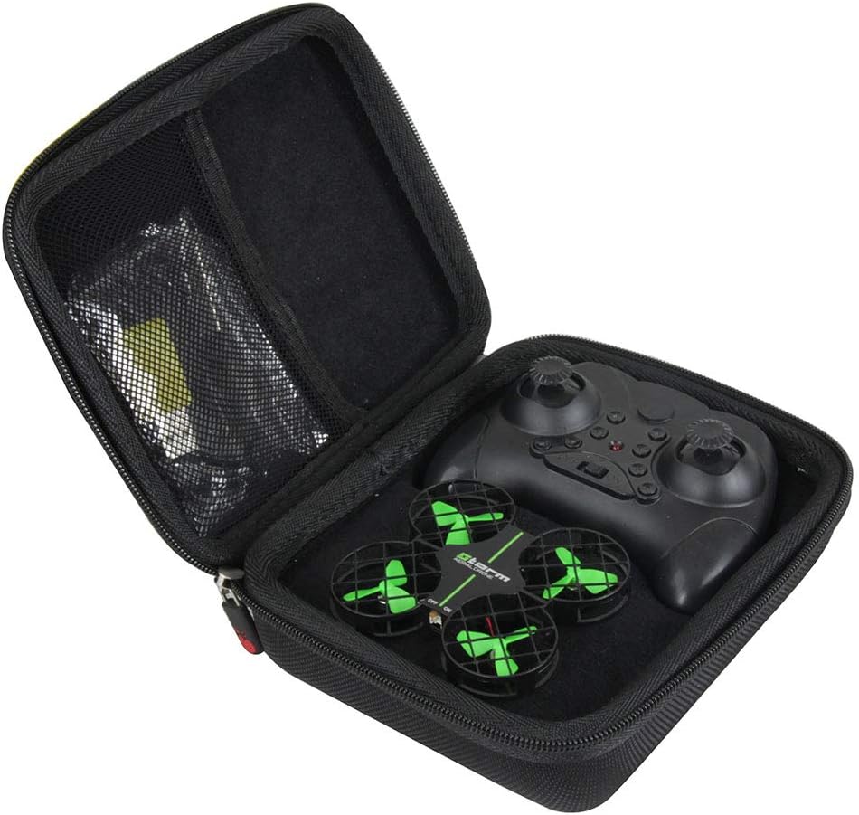 Hermitshell Hard Travel Case for DWI Dowellin Mini Drone Crash Proof RC Quadcopter One Key Take Off Nano Drones Toy