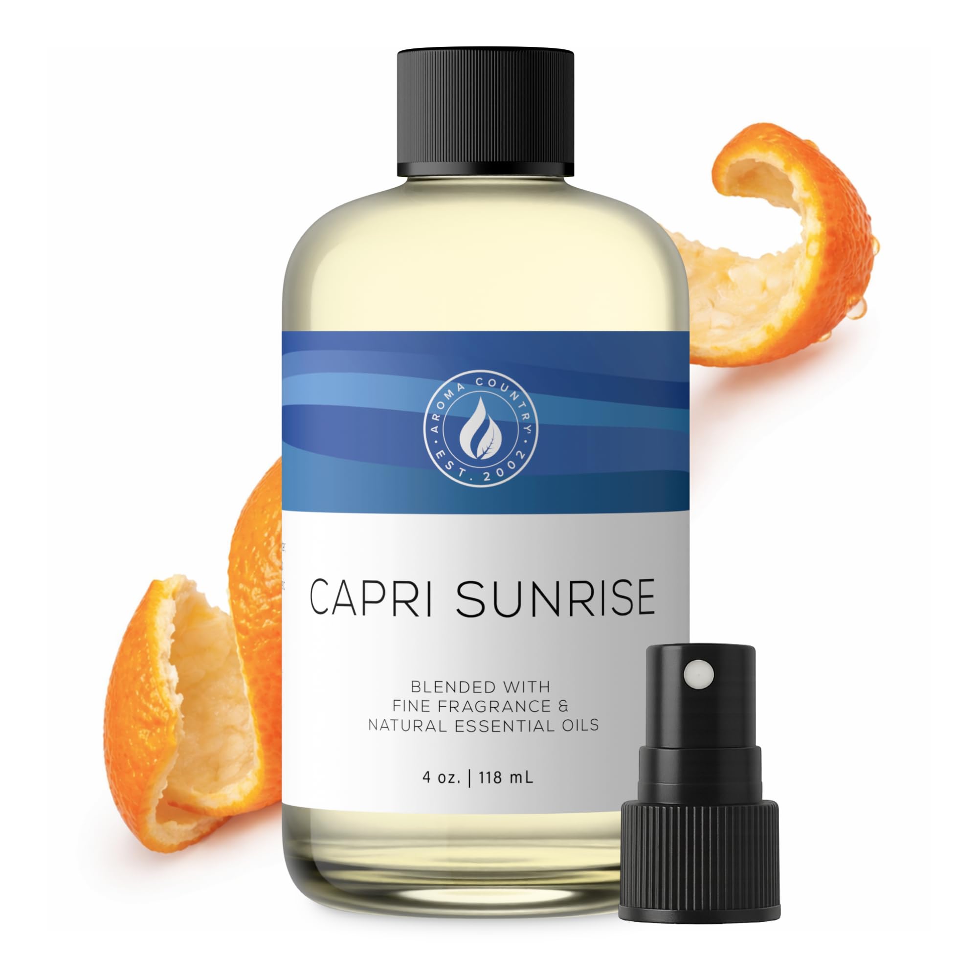 Aroma Country Capri Sunrise Diffuser Oil - Volcano Inspired - Luxury Essential Oils for Diffuser Refill & Air Freshener Room Spray, Long-Lasting,