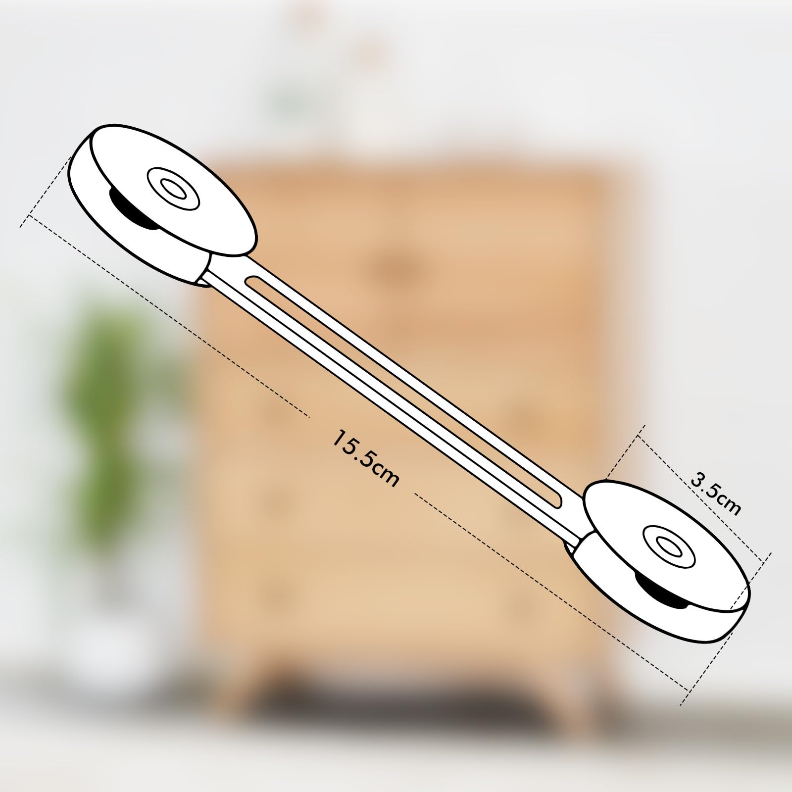 AiQInu Securite Placard Enfant 12 Pièces, ABS Bloc Porte Securite Bebe, Bloque Porte BéBé pour Armoire, Toilette, Frigo, Four, Réfrigérateur (Transparent)