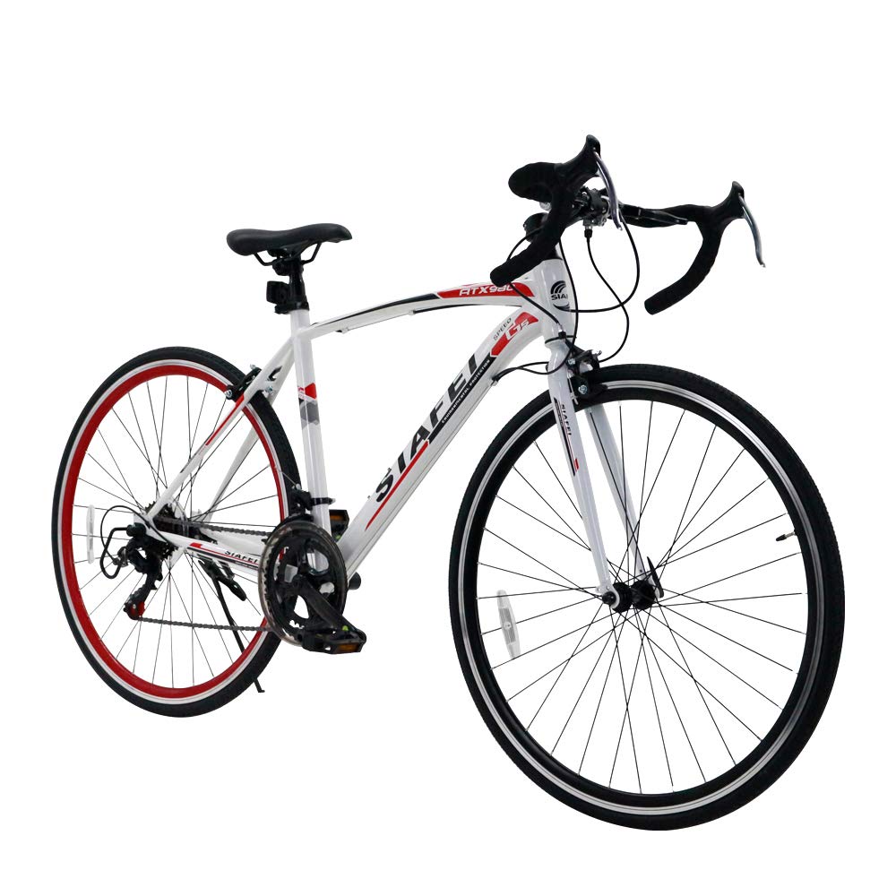 Amazon | ロードバイク スポーツバイク 700C シマノ14段変速 2WAY