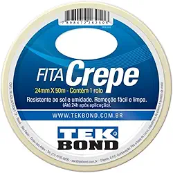 Fita Crepe 24mmx50m Tekbond