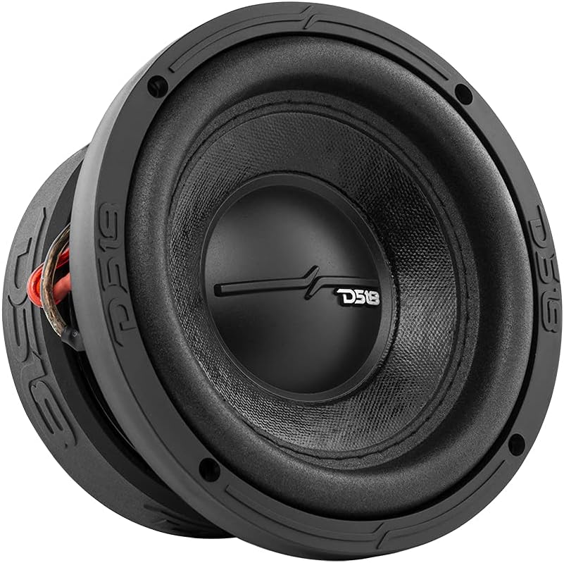 DS18 Elite-Z ZR6.2D 6" Car Audio Subwoofer 600W Watts Dual Voice 2+2 Dvc 2-Ohm (1 Speaker)