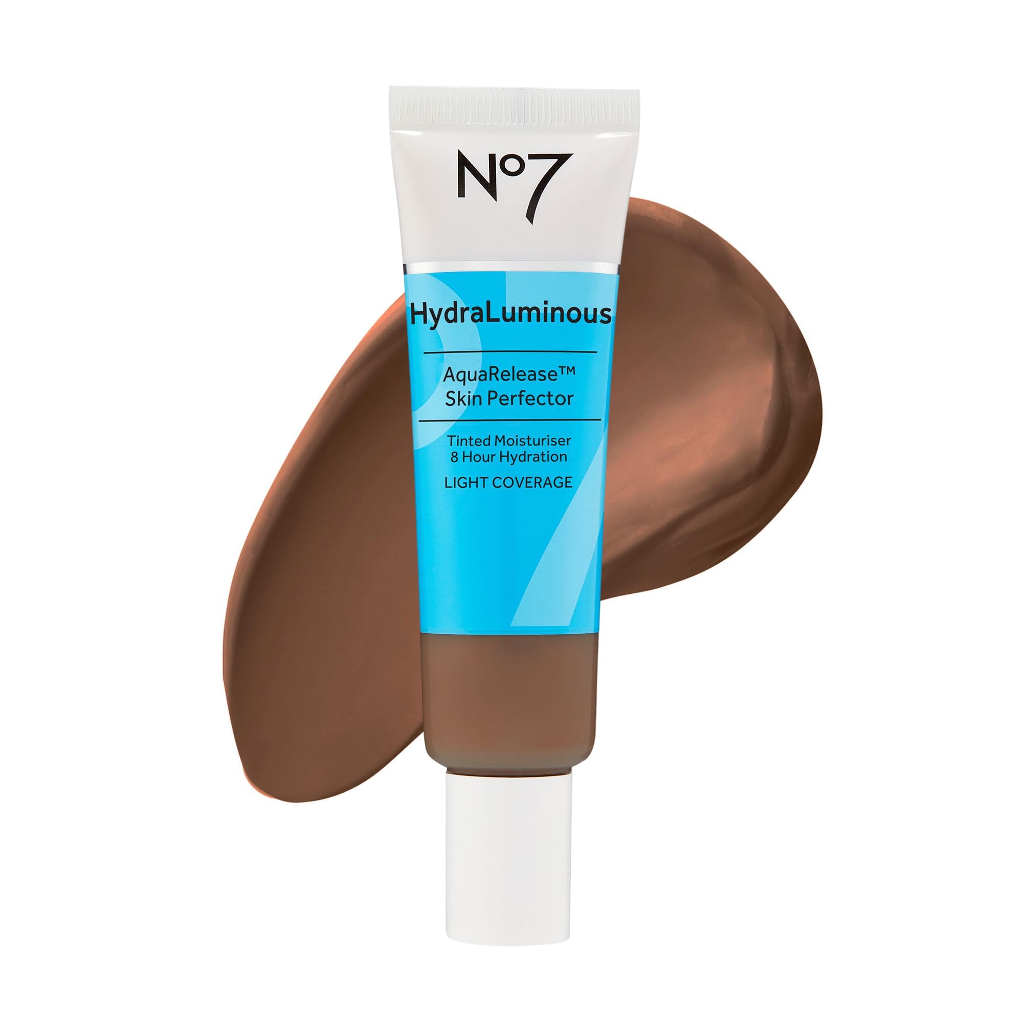 Amazon.com : No7 HydraLuminous Skin Tint Perfector - Aqua Release