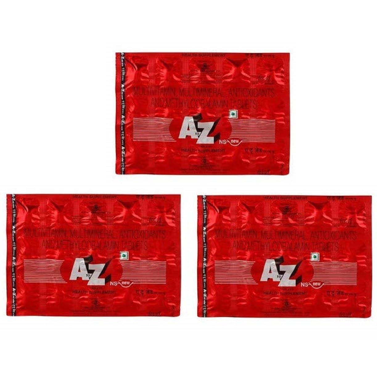 A to Z Ns New - 15 Tablets (Pack of 3)