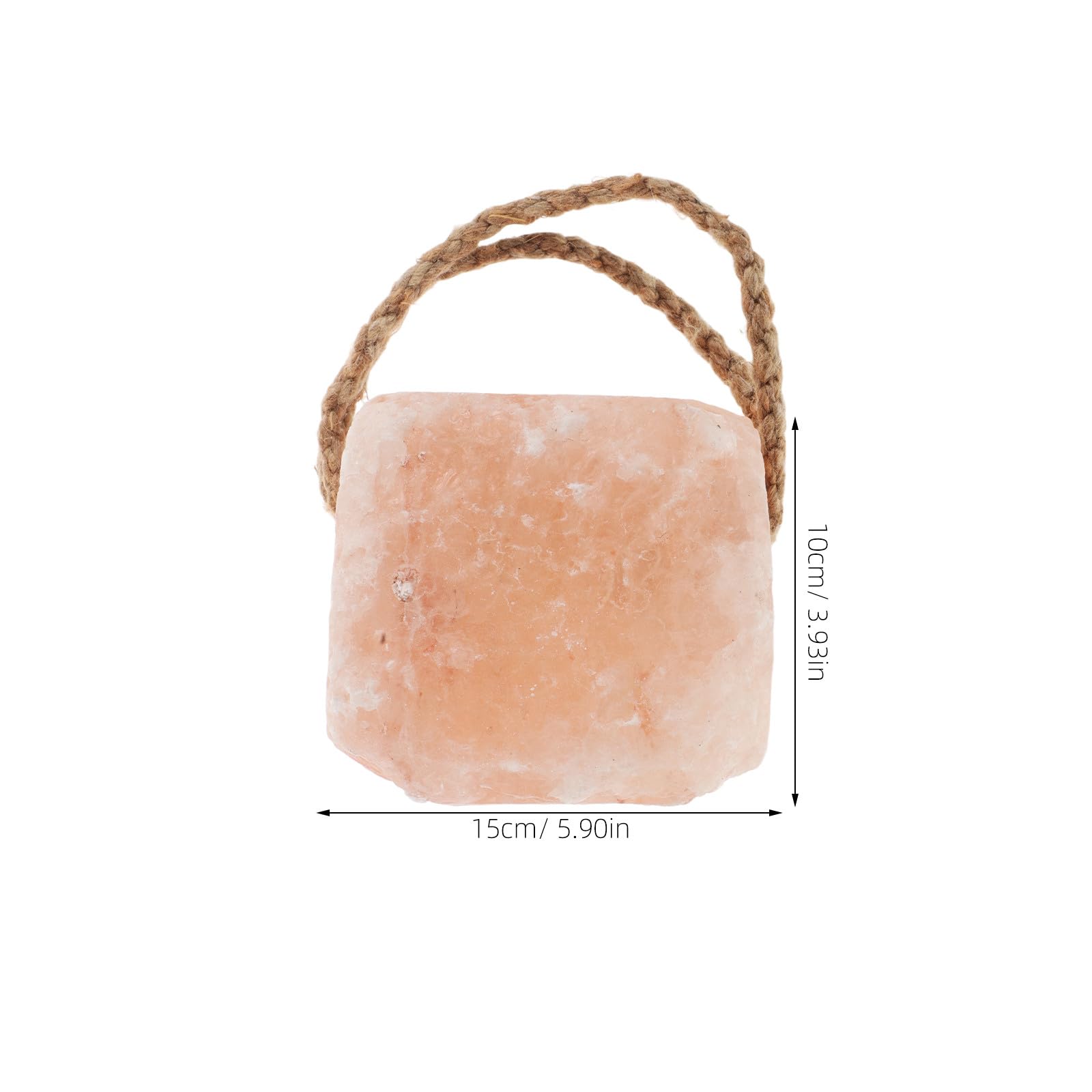 Bloc à Lécher le Sel pour Bovins et Animaux de Ferme 1-2 Kg
