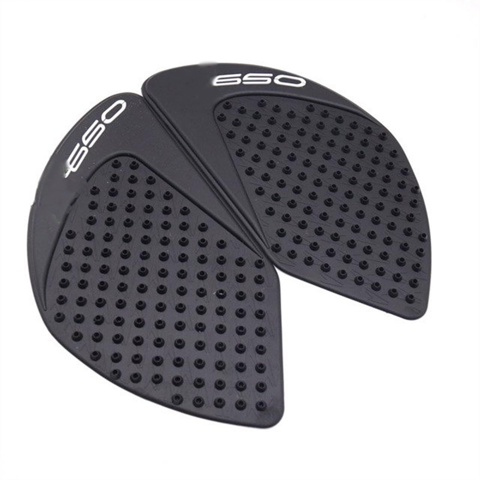 Motorcycle Tankpad Anti-Slip Tank Pad Stickers Side Pads Traction for Kawasaki for Z650 2017 Fishbone Tank Pad(Color4)