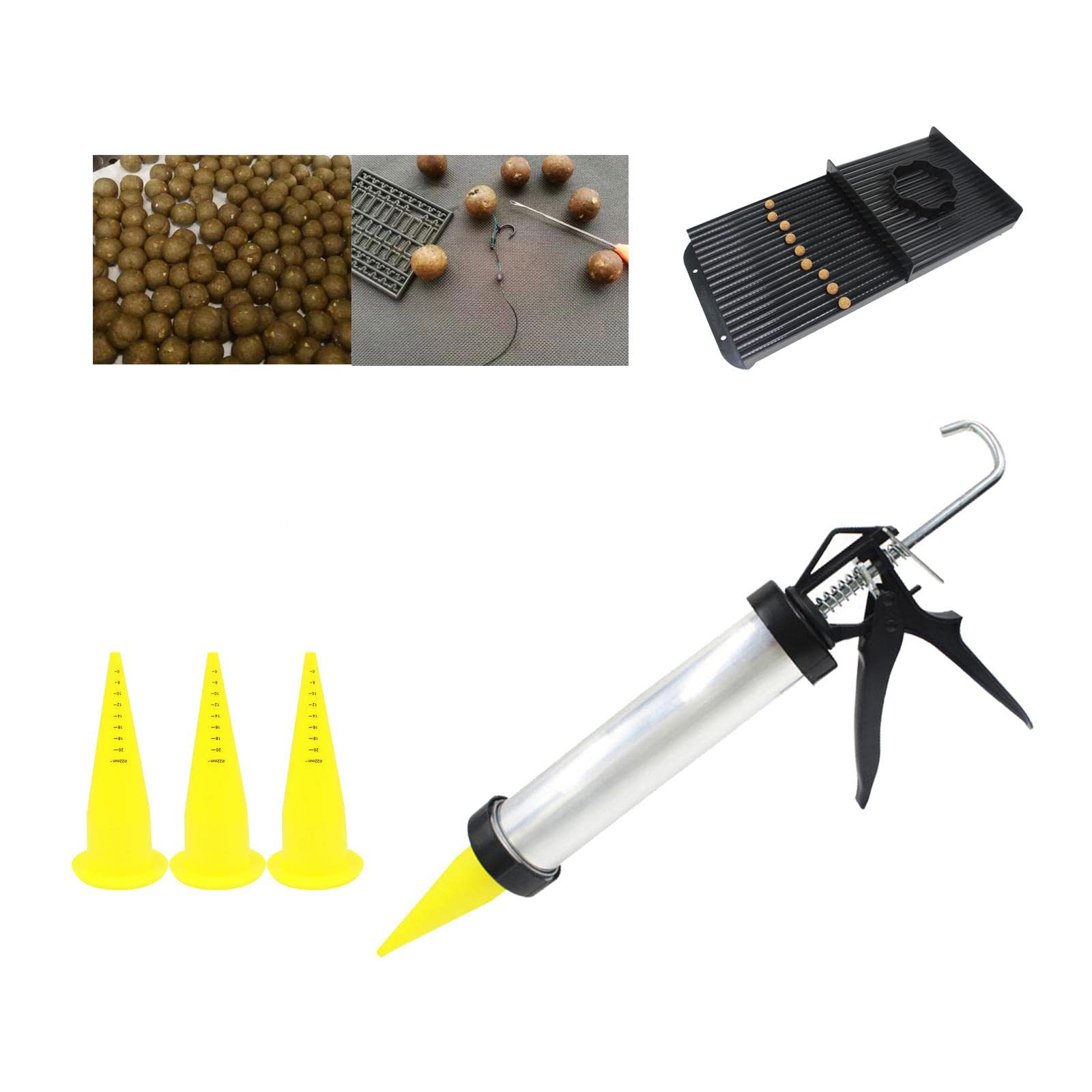 Ködertisch mit Düsen Tackle Boilie Squeezer Baits Bait Boilie Tube
