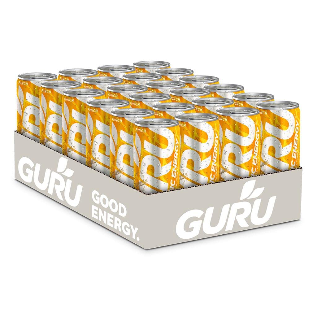 Buy GURU Tropical Punch Clean Energy Drink, Energy Drinks, 142 mg