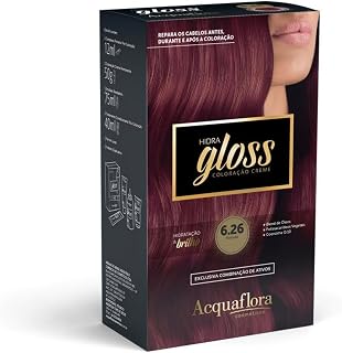 Acquaflora Hidra Gloss 6.26 Marsala - Coloração Permanente 177g