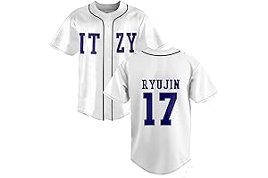 ITZY Official V-Neck Baseball Jersey: Express Your Edge and Love for K-Pop