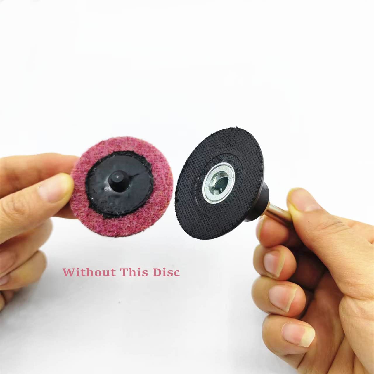 50Pcs 2 50mm Type R Roll Lock Quck Change Dscs De Grnder Sandng