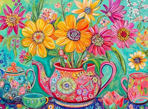 Cross & Glory | Jigsaw Puzzles for Adults | The Colorful Teapot Garden