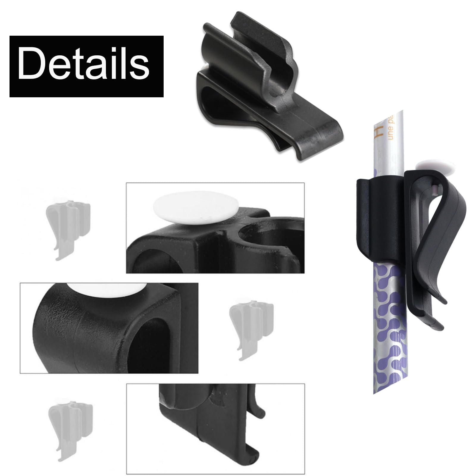 Mingxiong 4PCS Versatile Golf Bag Clips on Putter Holder Creative Golf Putter Holder for Organizer Ball Putter Accessories - Image 2