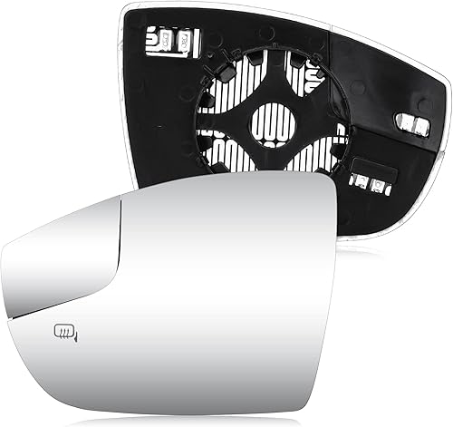 Espejo calefactable para el lado izquierdo del conductor con soporte trasero para Ford Focus 2012-2018, repuesto para CM5Z-17K707-H