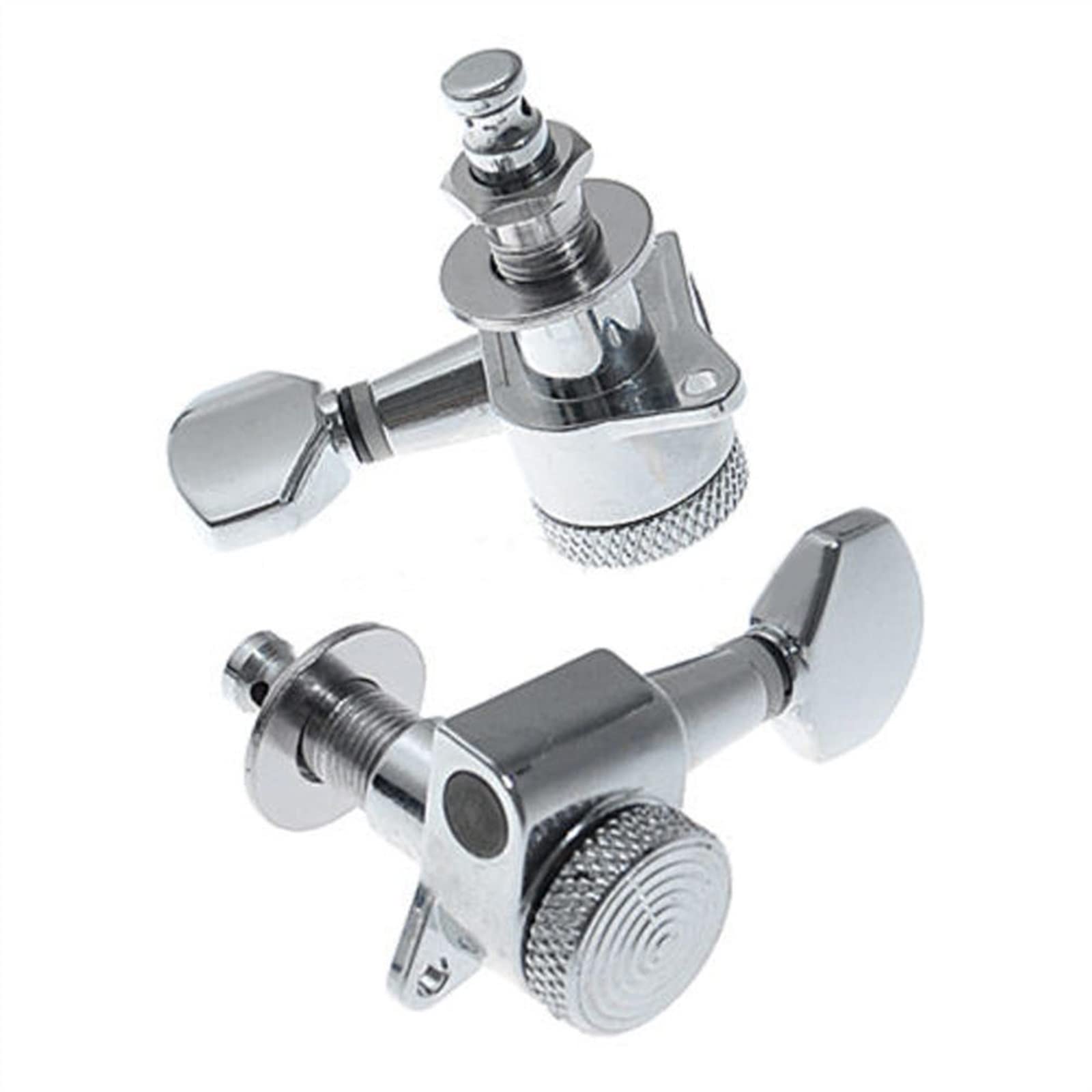 Tuner Mechaniken Knöpfe Guitar String Inline Inline Rechts Links Tuning Pegs Locking Tuners Keys Maschinenkopf Musikgitarren -Teilezubehör