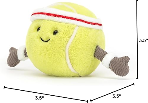 Miniatura 8 de Jellycat Pelota de tenis deportiva divertida