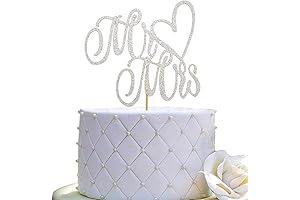 Mr. & Mrs. Cake Topper - A Timeless Elegance for Your Wedding Day
