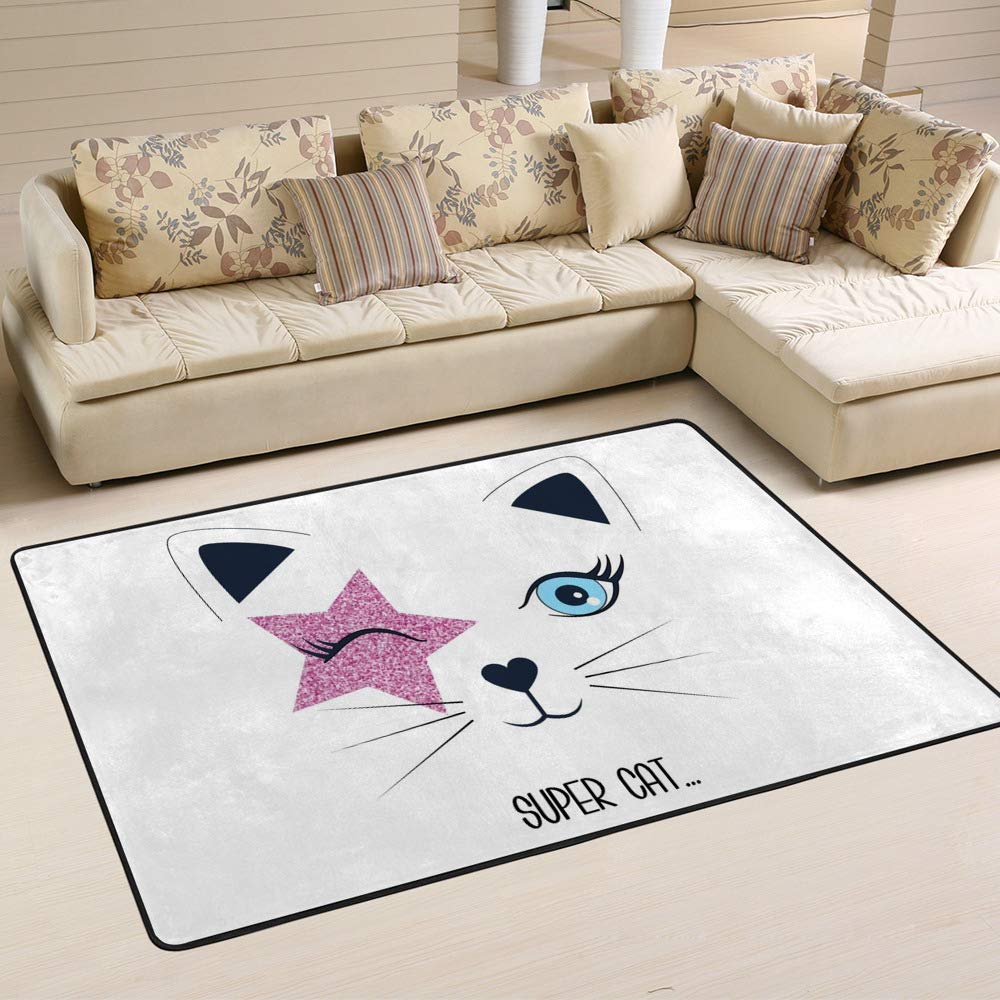 Tapis en microfibre pour chat de grande taille plaid polaire lit