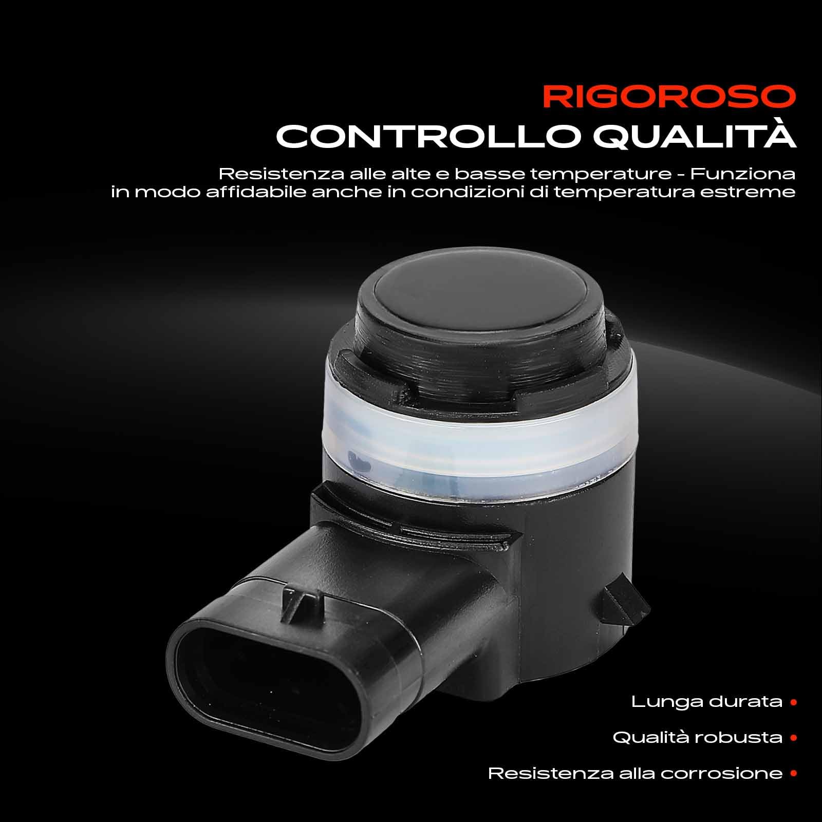 Frankberg 4x Sensori di Parcheggio PDC Compatibile con P.a.s.s.a.t Variante 3G5 CB5 UP! 121 122 123 BL1 BL2 BL3 O.c.t.a.v.i.a III Combi 5E5 5E6 Golf VII 5G1 BE1 BE2 BQ1 66209274427