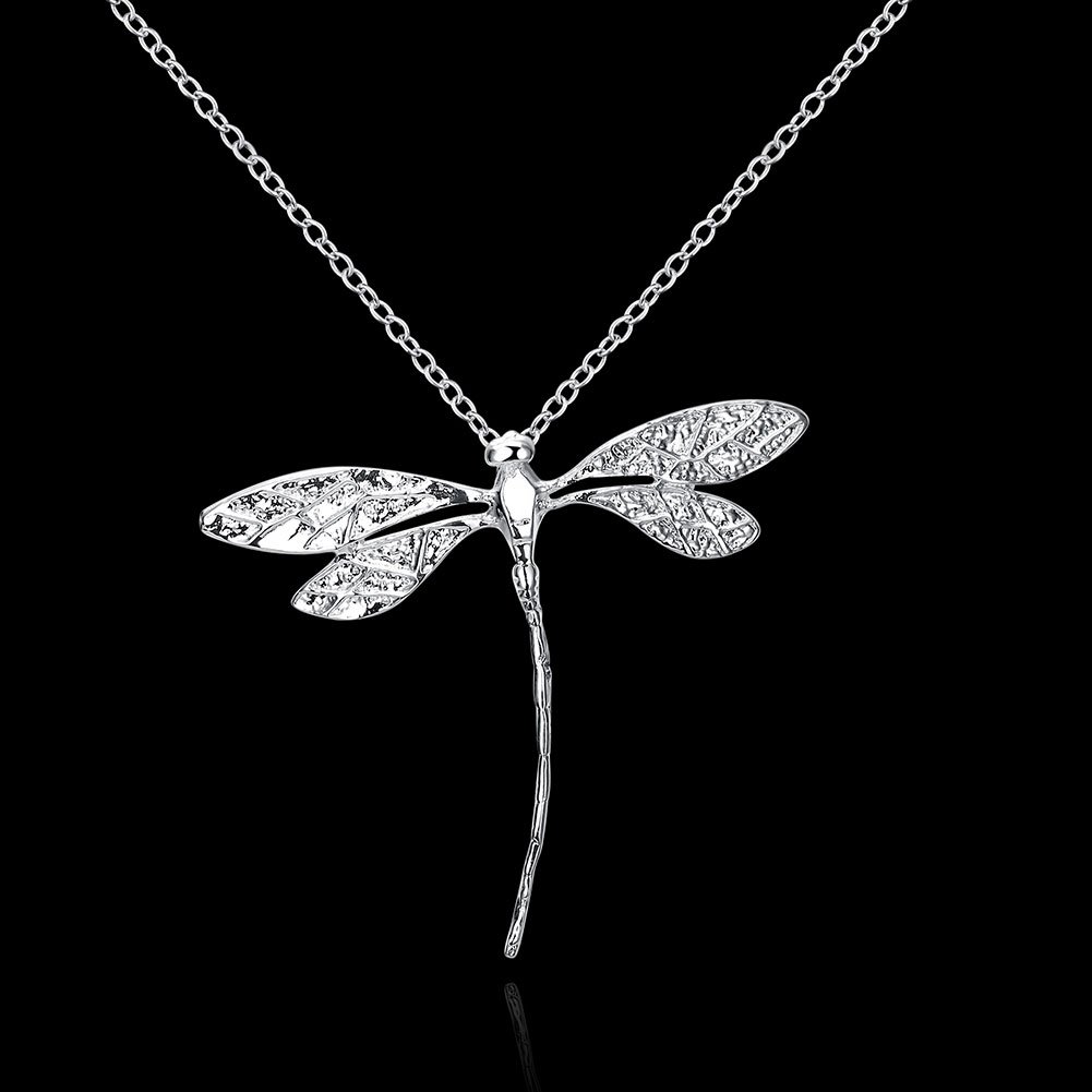 YAZILIND joyeria de Moda de Diseno Simple Gran Estrella de mar en Forma de Plata Colgante Plateado para Mujeres Ninas (sin Cadenas)