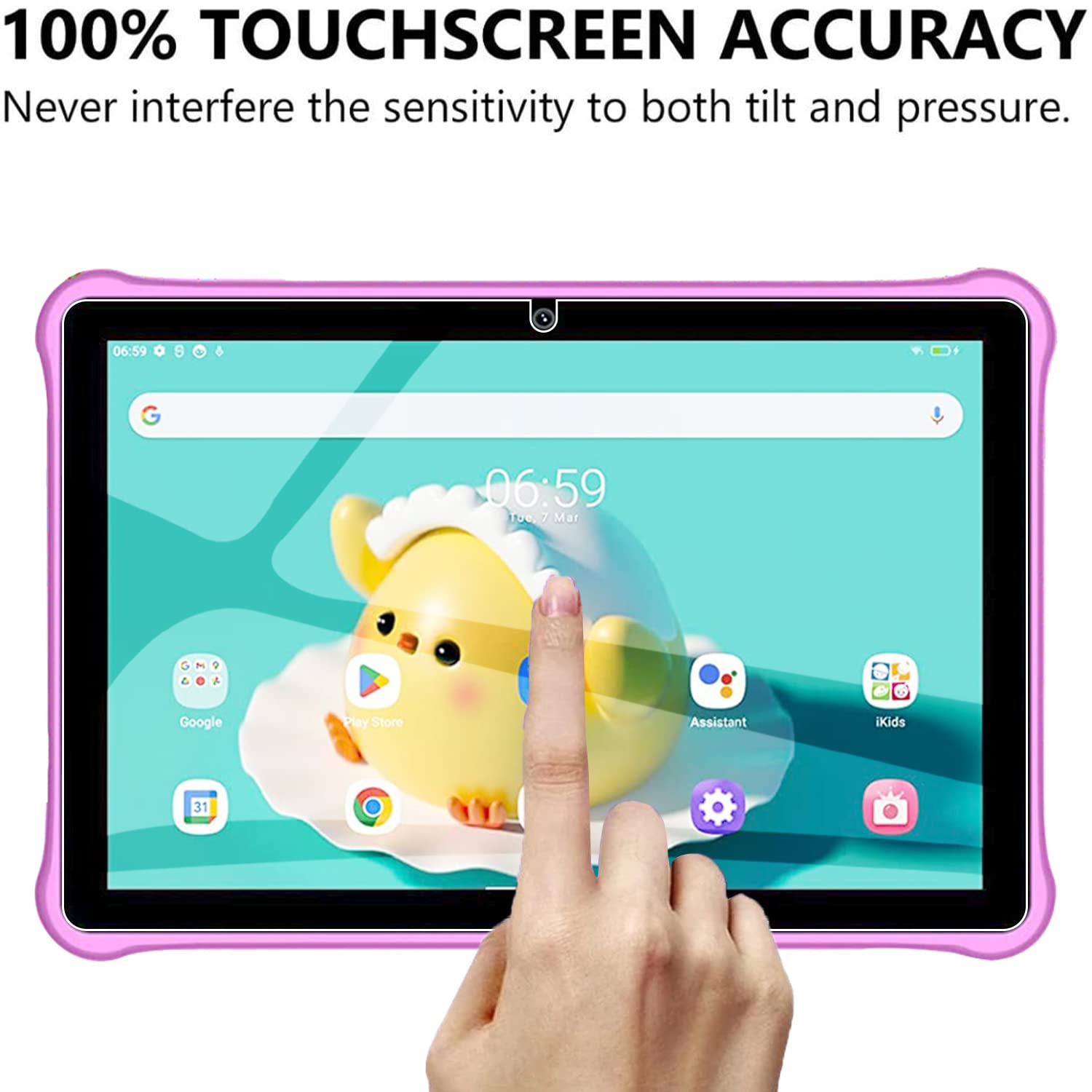 BROTECT Film Protecteur Verre 9H Pour Contixo Kids 7" Tablet [Anti-Rayures, Transparent] - Jeux - Jouets