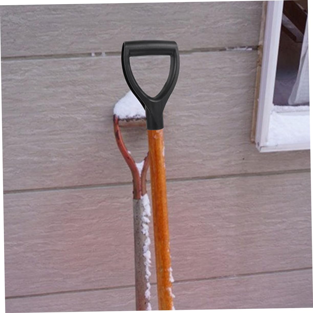 6pcs Snow Shovel Handle Replacement Handle Long Shovel for Digging Easy to Install Garden Tools