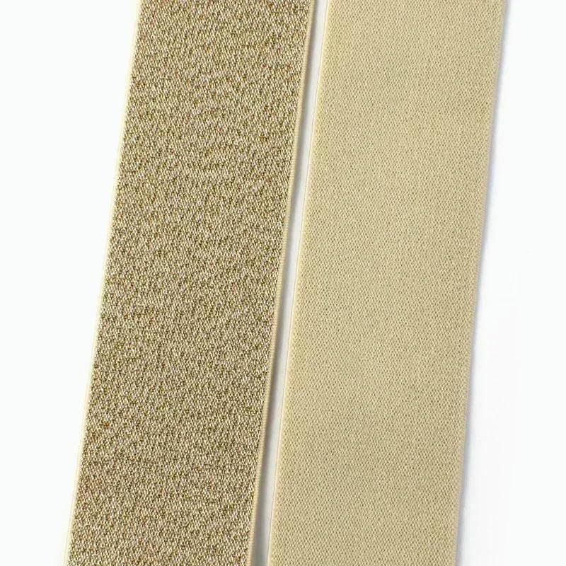Elastyczna taśma nylonowa, Polyester Elastic Band For Sewing Bag Straps Waistband Multicolor 25-50mm X 2-10m(Apricot 50mm,10Meters)