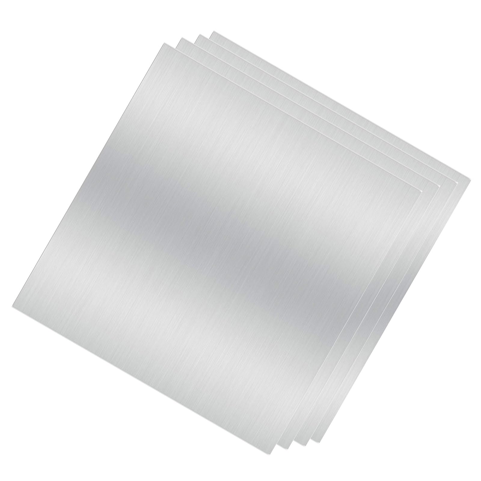 4 pezzi di lamiera di alluminio 6061 T6 - lamiera piatta spessa 1 mm for progetti fai da te, artigianali e di ingegneria(150x100x1mm)