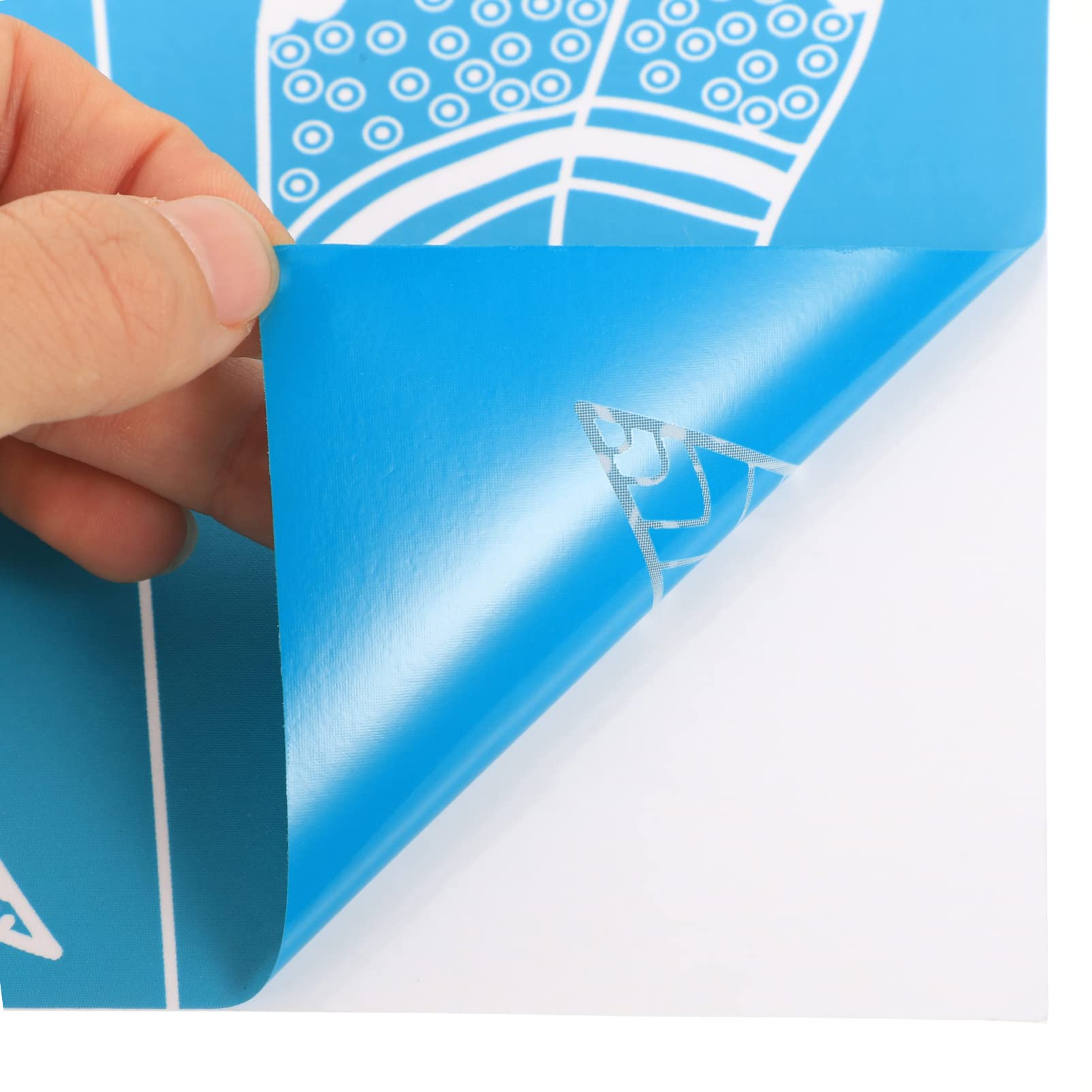 Operitacx 4fogli Stencil Serigrafico Riutilizzabile Rete Con Design Creativo Facile Da Lavare Per e Decorazioni Festive Di Templatper Pittura e Artigianato Domestico