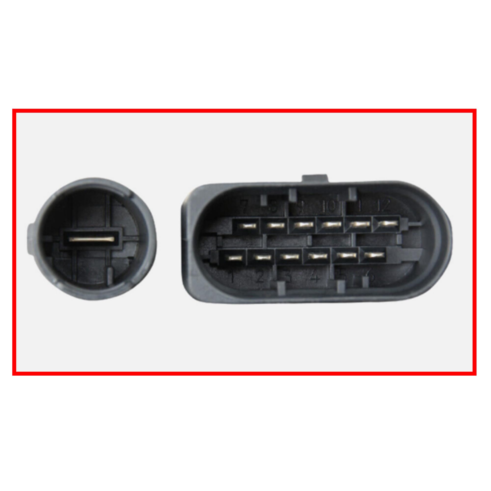 Partsline Boîtier de Préchauffage compatible avec Classe A, Classe C, Classe E, Classe GLK, CLS, GLC, Viano, Vito - Réf 6519000900/6519001300