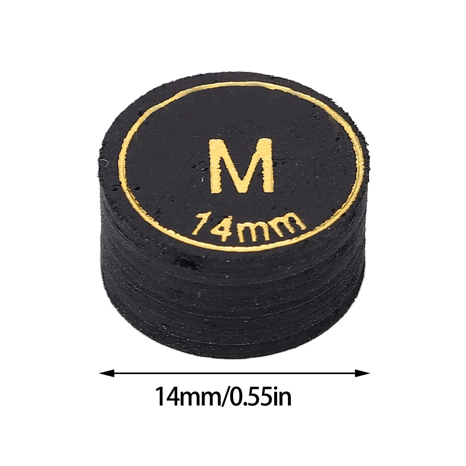 20 Punte Per Stecca Da Biliardo - Diametro 12mm, Con Morsetti, Ricambi Professionali - Foto 4