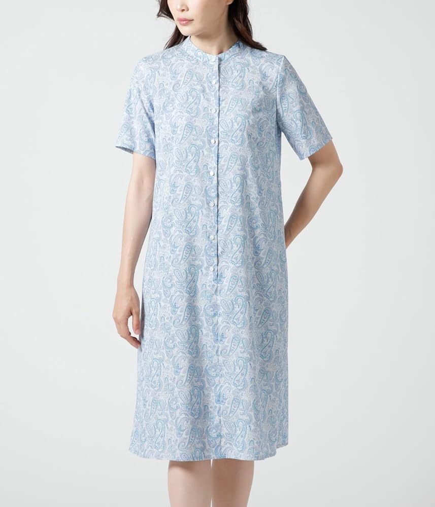 おーちゃん 極美品 ニューヨーカー 洗えるペイズリー総柄シャツワンピース 正規 品ファッション - おーちゃん様専用 極美品 ニューヨーカー