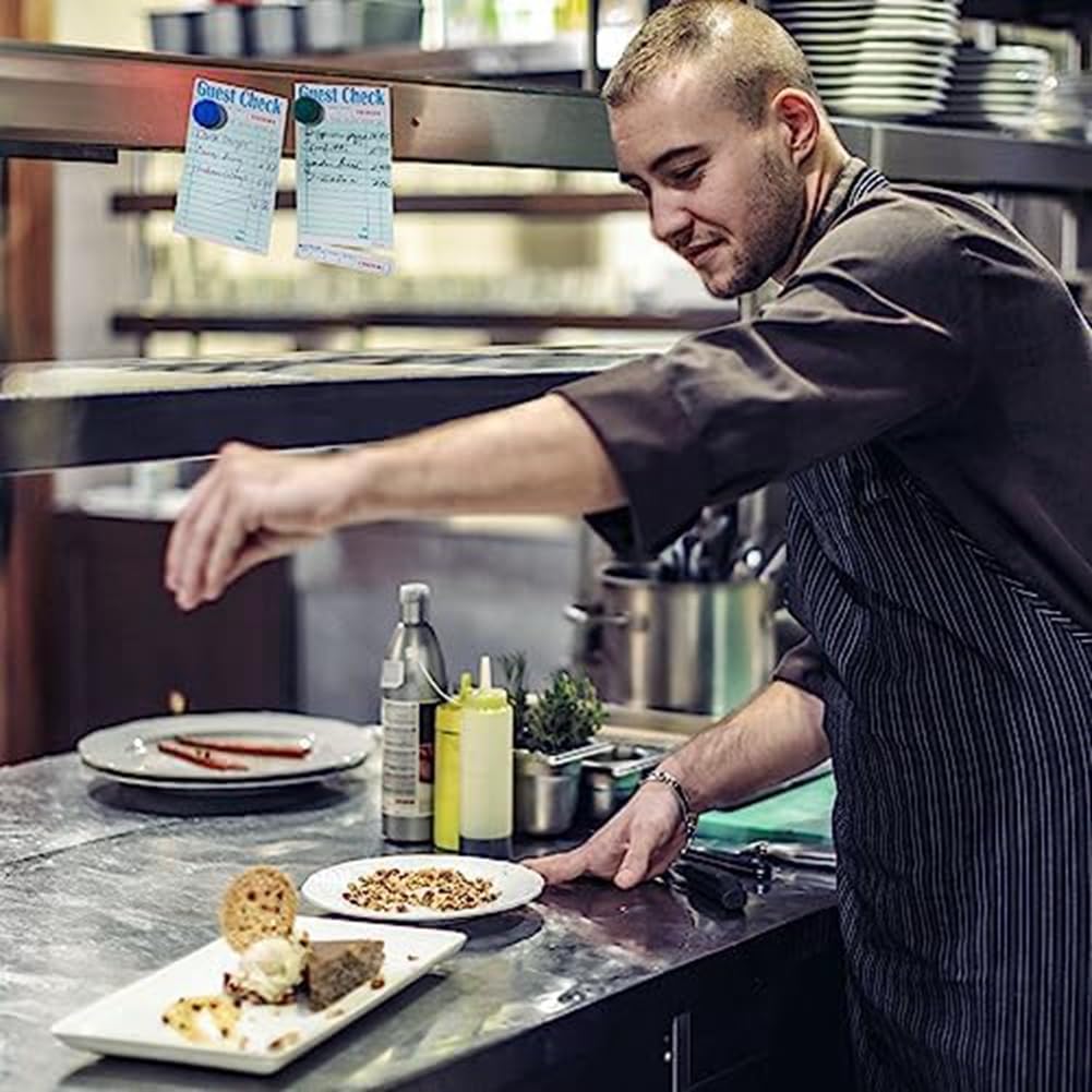 Książeczka czekowa dla gości, zestaw 20 sztuk, bloki do okablowania do akcesoriów kelnerskich, bloki do zamówień na artykuły restauracyjne, 1000 sztuk, trwałe