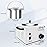 Single Professional Electric Wax Heater Machine for Hair Removal - Large Paraffin Pot with Adjustable Temperature, Facial Skin Body SPA Salon Equipment, 50 Wax Sticks Included