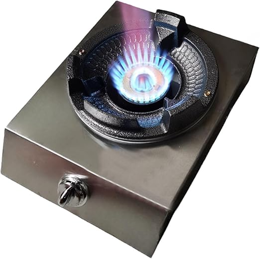 Portable Gas Stove,Cassette Stove,Max 136,480BTU Single Burner Cassette Stove Piezo-Ceramic Ignition for Camping Cooking Car Travel Home and Apartment (Color : LPG)